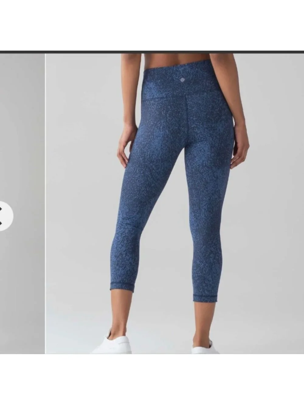 Lululemon Wunder Under Crop (Hi-Rise) (Luxtreme)Power Luxtreme Mineral Deposit
